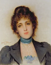 Portret van een vrouw, 1897